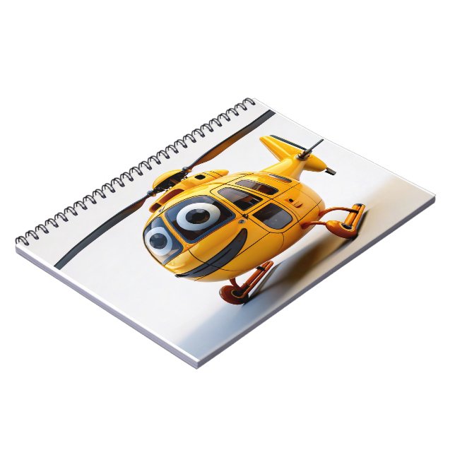 Baby - helikopter anteckningsbok (Vänstra Sidan)