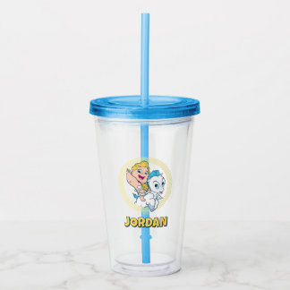 Baby Hercules Riding Pegasus Acrylic Tumbler Take Away Mugg