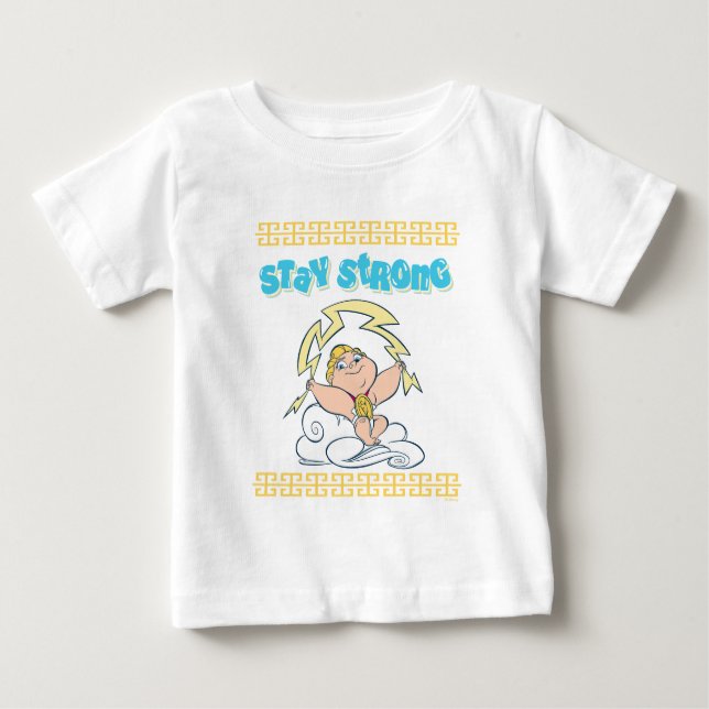 Baby Hercules - Stay Strong Baby T-Shirt (Framsida)
