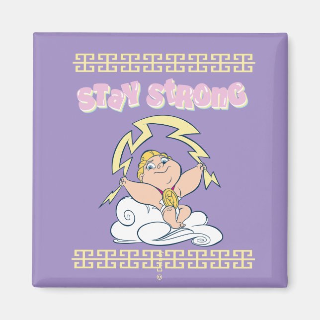 Baby Hercules - Stay Strong Magnet (Framsidan)