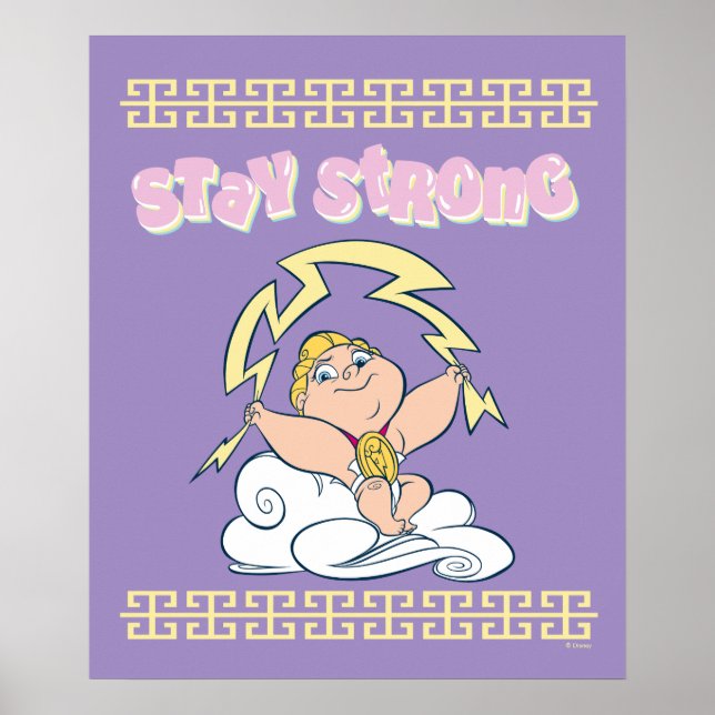 Baby Hercules - Stay Strong Poster (Framsidan)