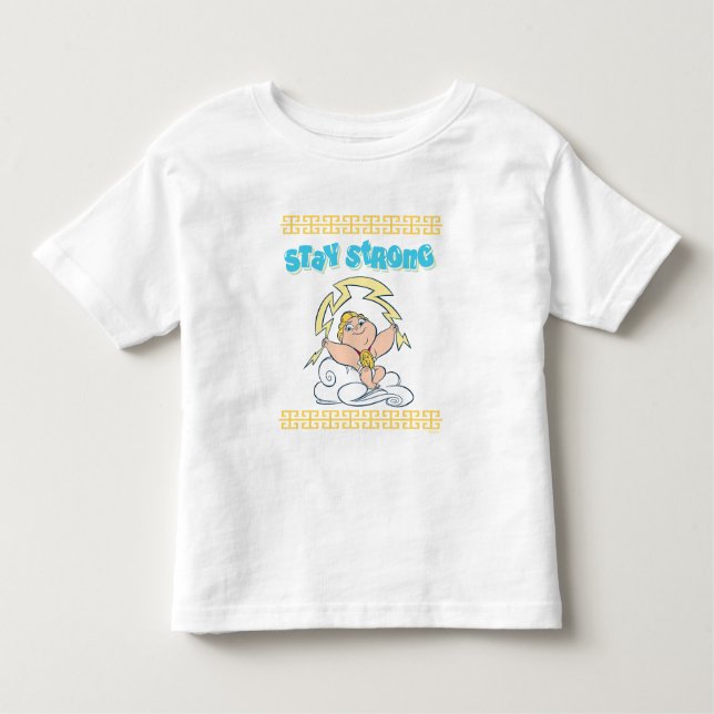Baby Hercules - Stay Strong Toddler T-shirt (Framsida)