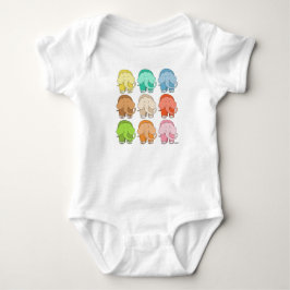 Baby Herd of Elephants T Shirt