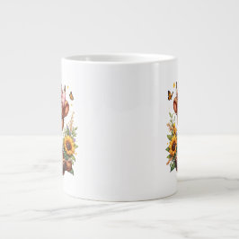 Baby Highland Cow Jumbo Mugg