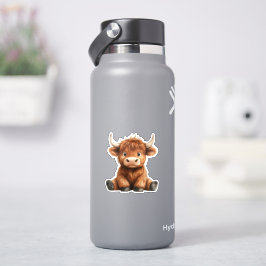 Baby Highland Ko, Hydro Flask Klistermärken