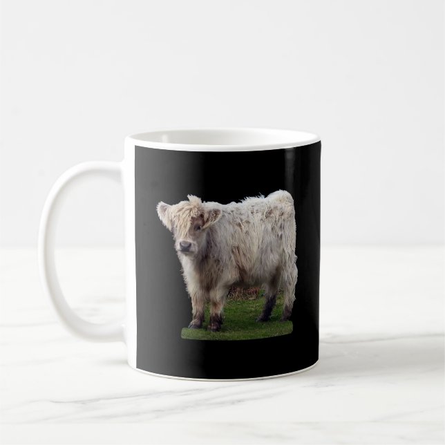 Baby Highland "Moo" Cow Mugg (Vänster)