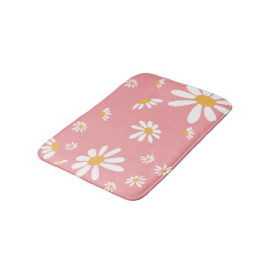 Baby Hippie Rosa Daisy Bath Mat Badrumsmatta