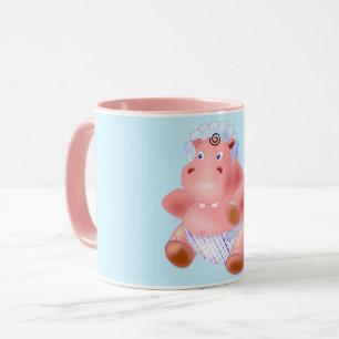 Baby Hippo Funny Mug Mugg