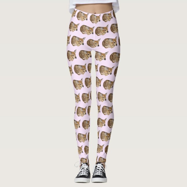 Baby Hjort Fawn Leggings (Framsida)