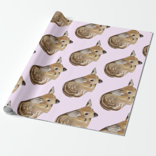Baby Hjort Fawn Presentpapper