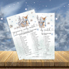 Baby Hjort Gravid Candy Pub | Barnstödsspel