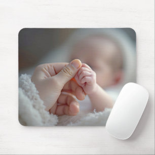 Baby Holding an Vuxen Hand Musmatta