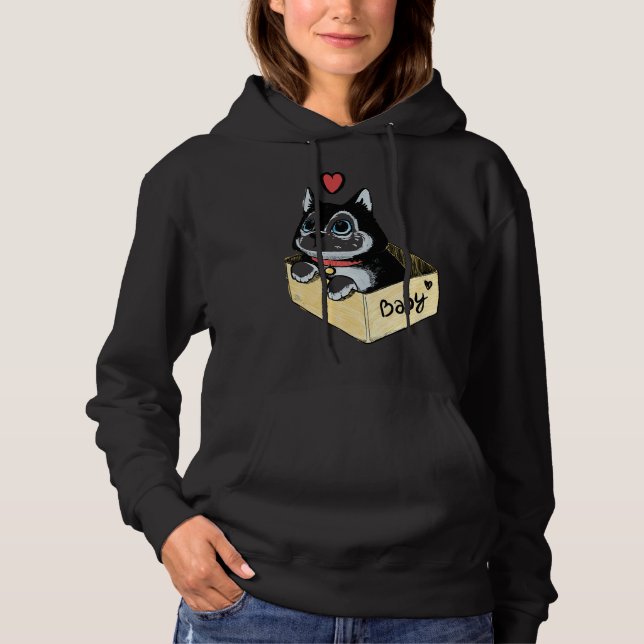 Baby Husky Active T Shirt (Framsida)