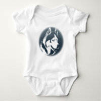 Baby Husky Bodydräkt Sled Hund Baby Husky Gift