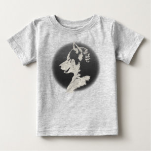 Baby Husky Shirt Småbarn Sled Hund Husky Shirts Tröja