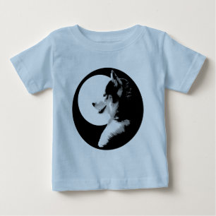 Baby Husky Tröja Slädhund Baby T-shirts