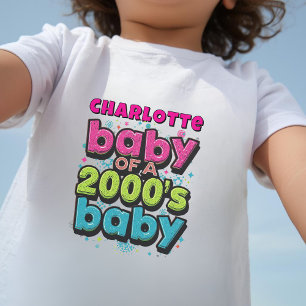 Baby i 2000-talets Baby Personlig Småbarn T-shirt