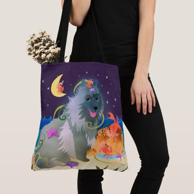 BABY I är en STAR-korsning eller till påsen Tygkasse (Närbild)