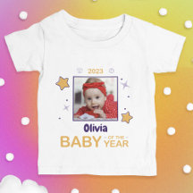 Baby i årets Anpassningsbar Foto T-Shirt