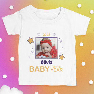 Baby i årets Anpassningsbar Foto T-Shirt