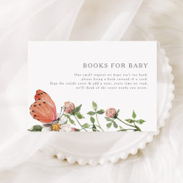 Baby i begäran om Bok i Bloom Wildblomme Baby Show Tilläggskort