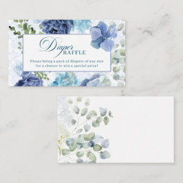 Baby i blått babyduschspel, blöjspel tilläggskort