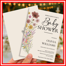 Baby i blom Baby Shower