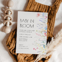 Baby i Blom Eleganta Vildblommor Babykalas