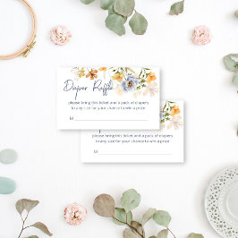 Baby i blommande blommor, blare raffel tilläggskort