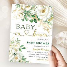 Baby i Blommigten för babybabyskor i blomman Kön N