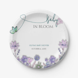 Baby i Blommigten för Lila av babybabyskor i bloom