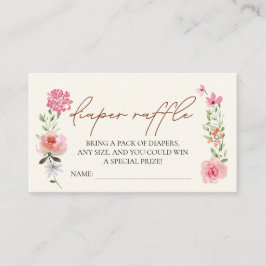 Baby i blomning Blommor Babyduschblöjor Tilläggskort