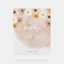 Baby i Bloom Acrylic Gift-tecken