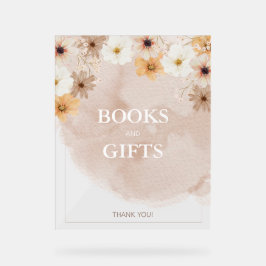 Baby i Bloom Acrylic Gift-tecken