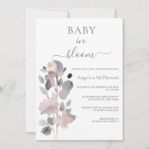 BABY I BLOOM ASH ROSA PASTEL LILA BLOMMIGT