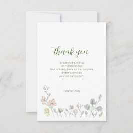 Baby i Bloom Baby Shower Gender Neutral Tack Kort