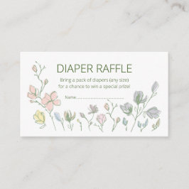 Baby i Bloom Baby Shower Gender Neutral Tilläggskort