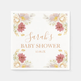 Baby i Bloom Baby Shower Napkins Pappersservett