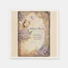 Baby i Bloom babydusch Pappersservett