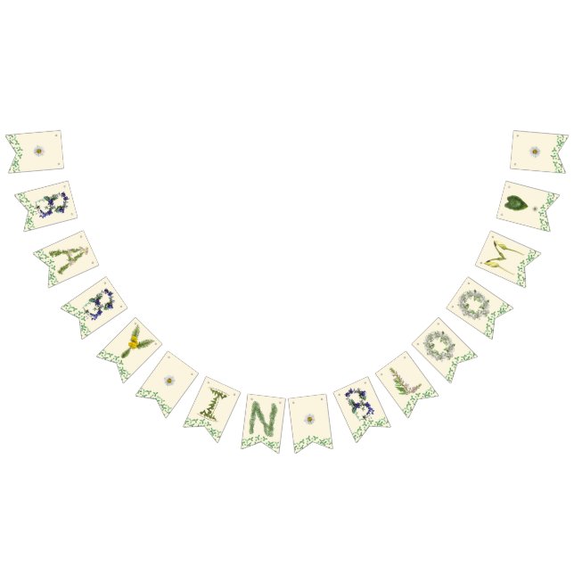 Baby i Bloom Banner Vimplar (Alla)