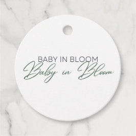 Baby i Bloom - Barnets andedräkt Gåvor Etiketter