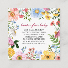 Baby i Bloom | Blommigt Bokar för babyskor Tilläggskort