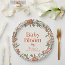 Baby i Bloom Boho WildblomGirl Baby Shower