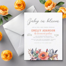 Baby i Bloom Cute Peach Garden Rustic