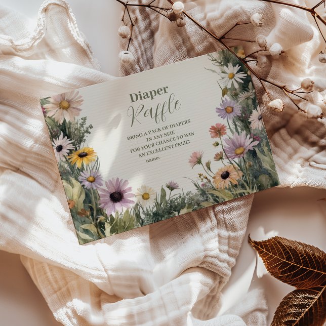 Baby i Bloom Garden Diapper Raffle Tilläggskort (Skapare uppladdad)