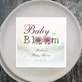 Baby i Bloom Gerber Daisys Baby Shower Pappersservett