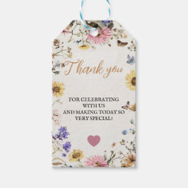 Baby i Bloom Gift Märkre Presentetikett