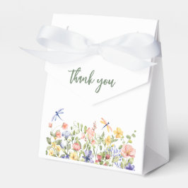 Baby i Bloom Grönt Wildblomma Baby Shower Presentaskar