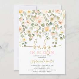 Baby i Bloom  inbjudan