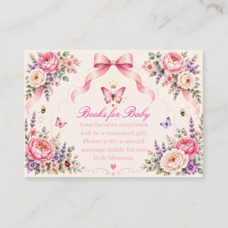 Baby i Bloom krönt fjäril böcker för bebis Tilläggskort